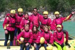 Rafting na rzece Soca.